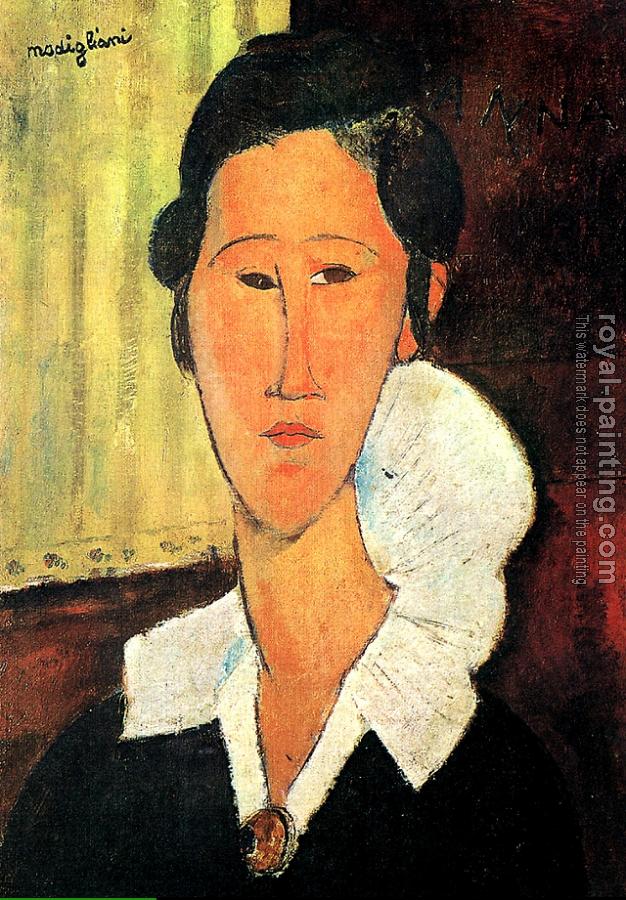 Amedeo Modigliani : Anna (Hanka) Zborowska